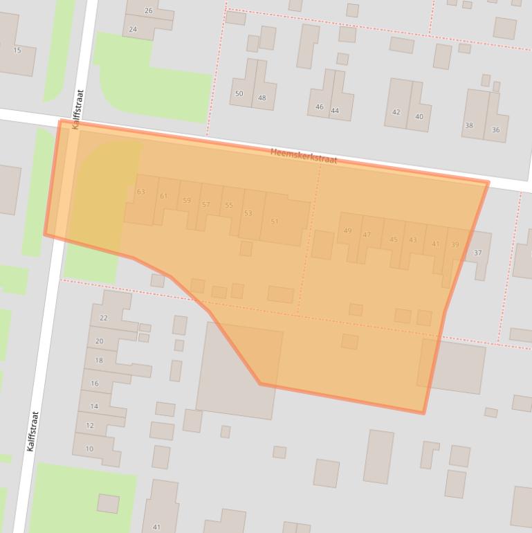 Kaart van postcodegebied 7887AB.