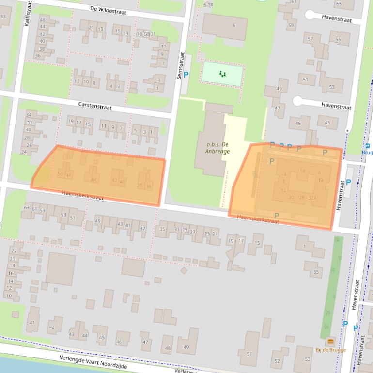 Kaart van postcodegebied 7887AC.