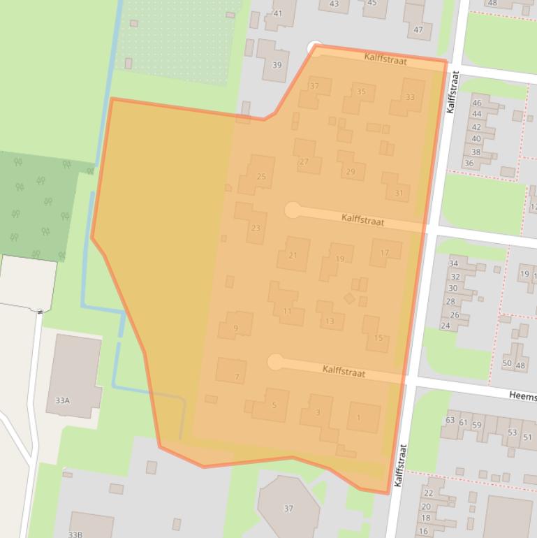 Kaart van postcodegebied 7887AE.