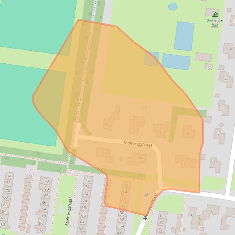 Kaart van postcodegebied 7887AP.