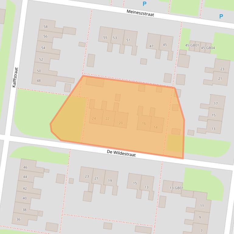 Kaart van postcodegebied 7887AX.
