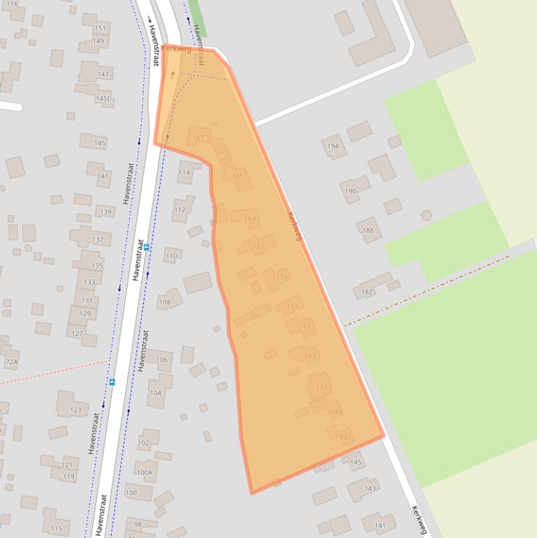 Kaart van postcodegebied 7887BE.