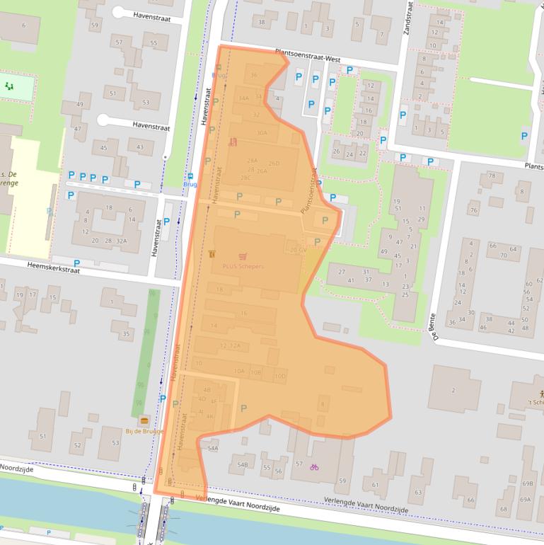 Kaart van postcodegebied 7887BP.
