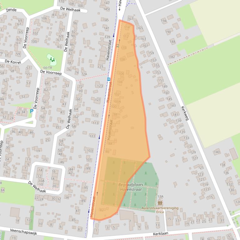 Kaart van postcodegebied 7887BS.