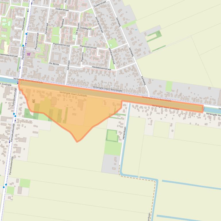 Kaart van postcodegebied 7887EP.
