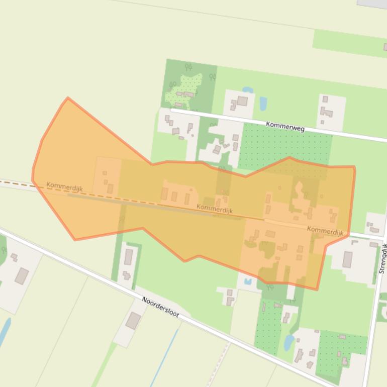 Kaart van postcodegebied 7887TD.