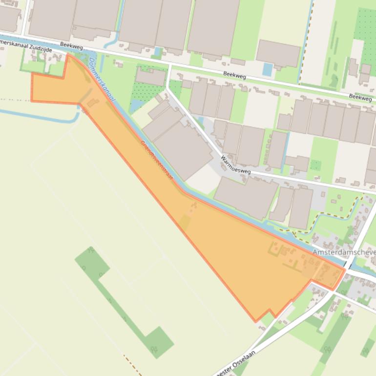 Kaart van postcodegebied 7887TH.