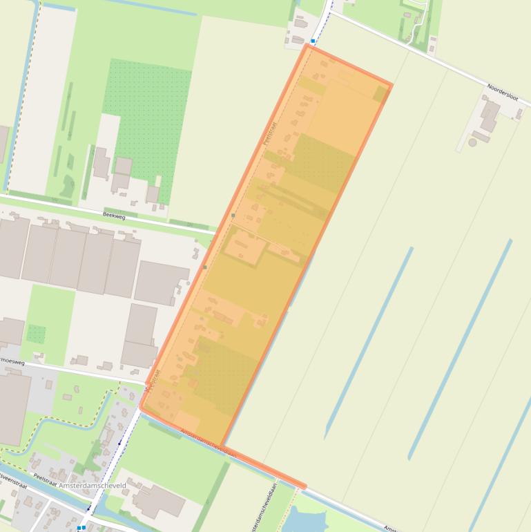 Kaart van postcodegebied 7887TL.