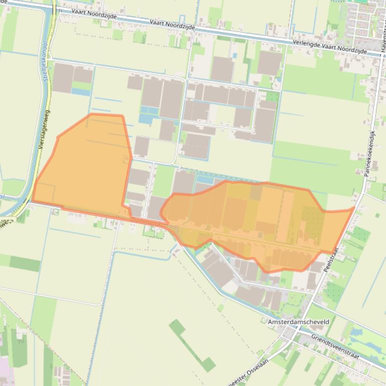 Kaart van postcodegebied 7887TN.