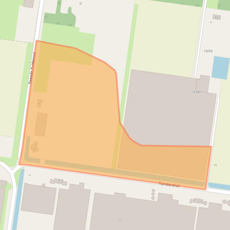 Kaart van postcodegebied 7887TT.