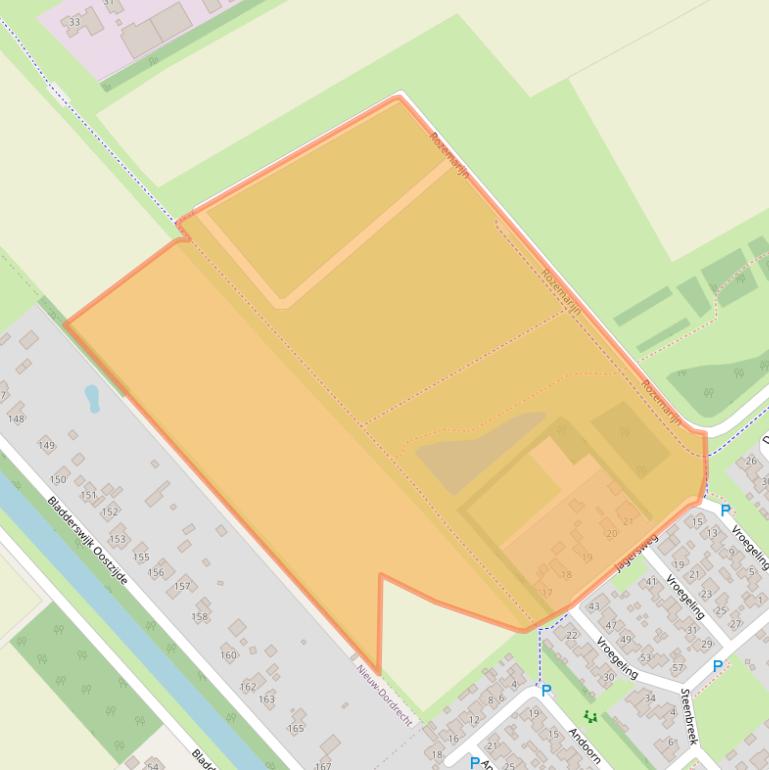 Kaart van postcodegebied 7891AA.