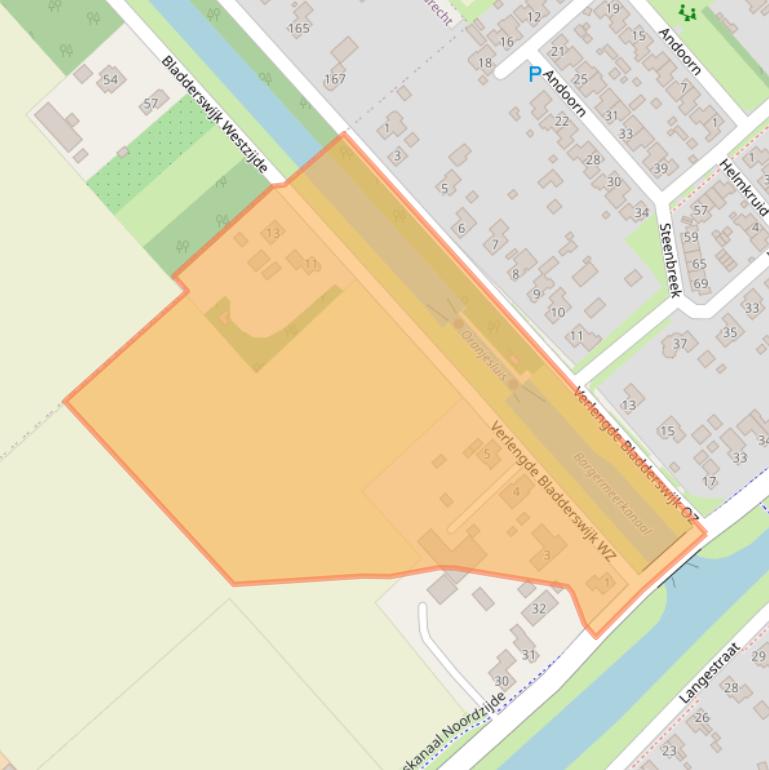 Kaart van postcodegebied 7891AM.