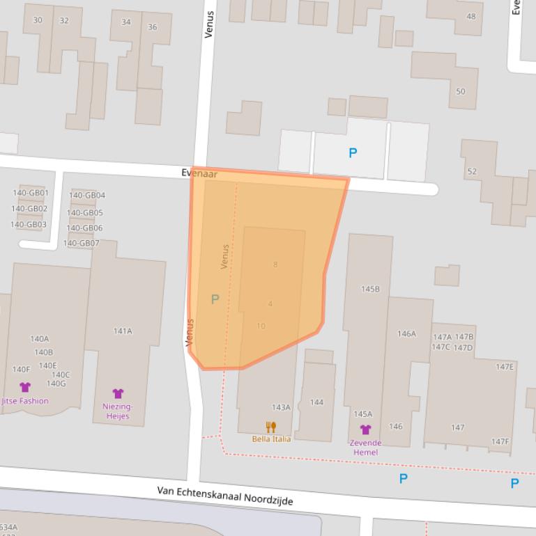 Kaart van postcodegebied 7891AZ.