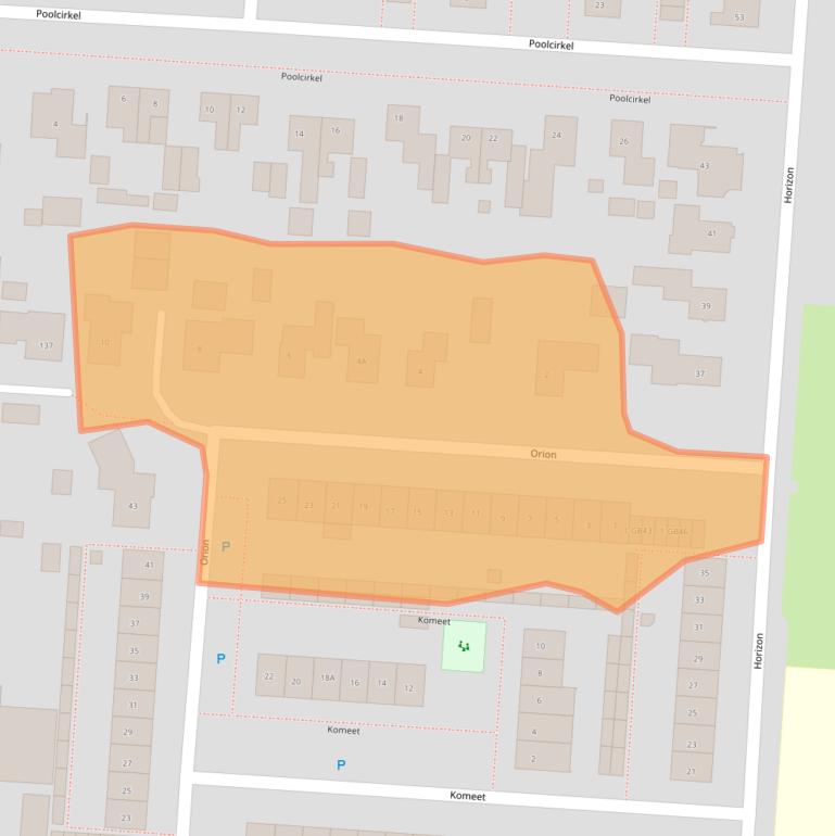 Kaart van postcodegebied 7891BC.