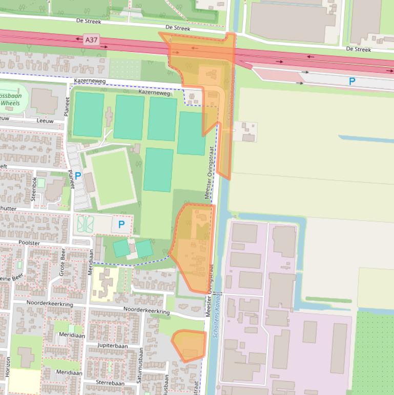 Kaart van postcodegebied 7891BS.
