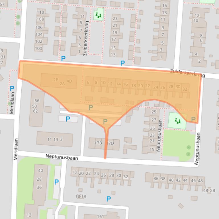 Kaart van postcodegebied 7891BW.