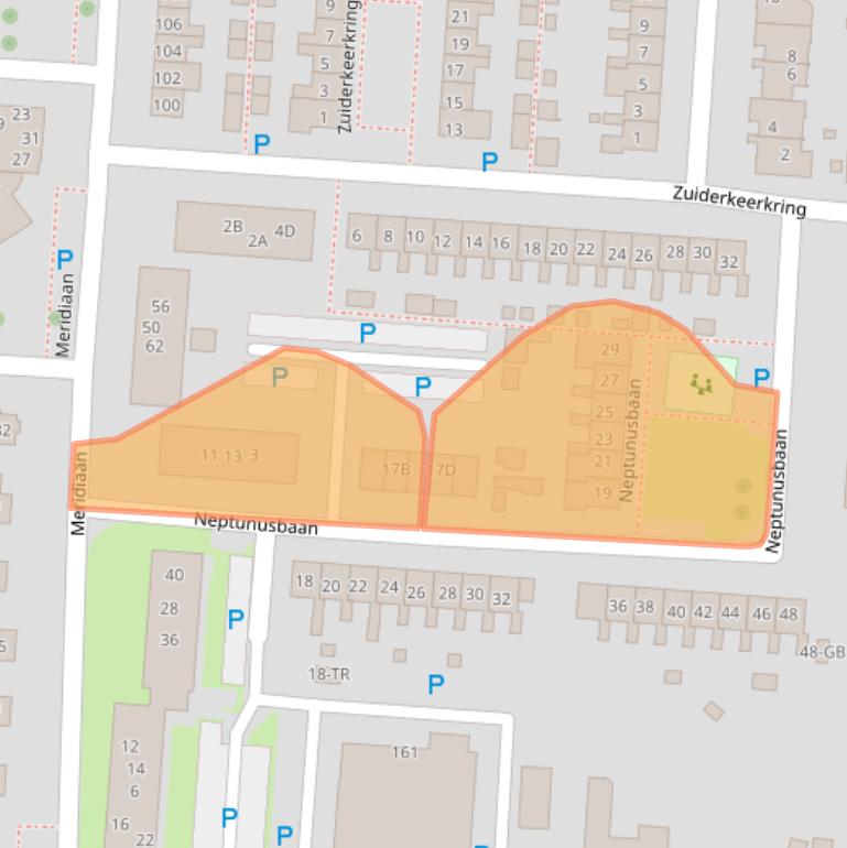 Kaart van postcodegebied 7891CA.