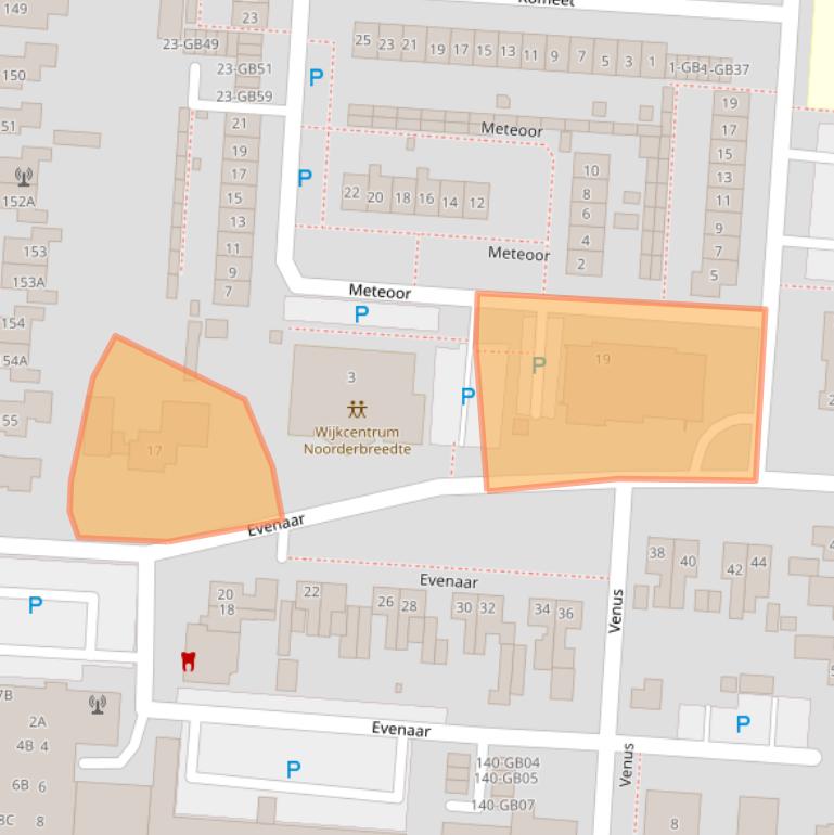 Kaart van postcodegebied 7891CD.