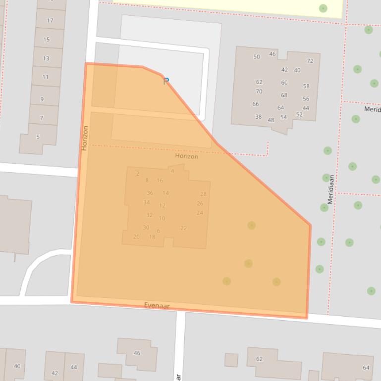 Kaart van postcodegebied 7891CK.