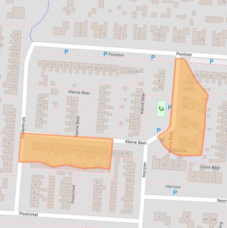 Kaart van postcodegebied 7891CM.