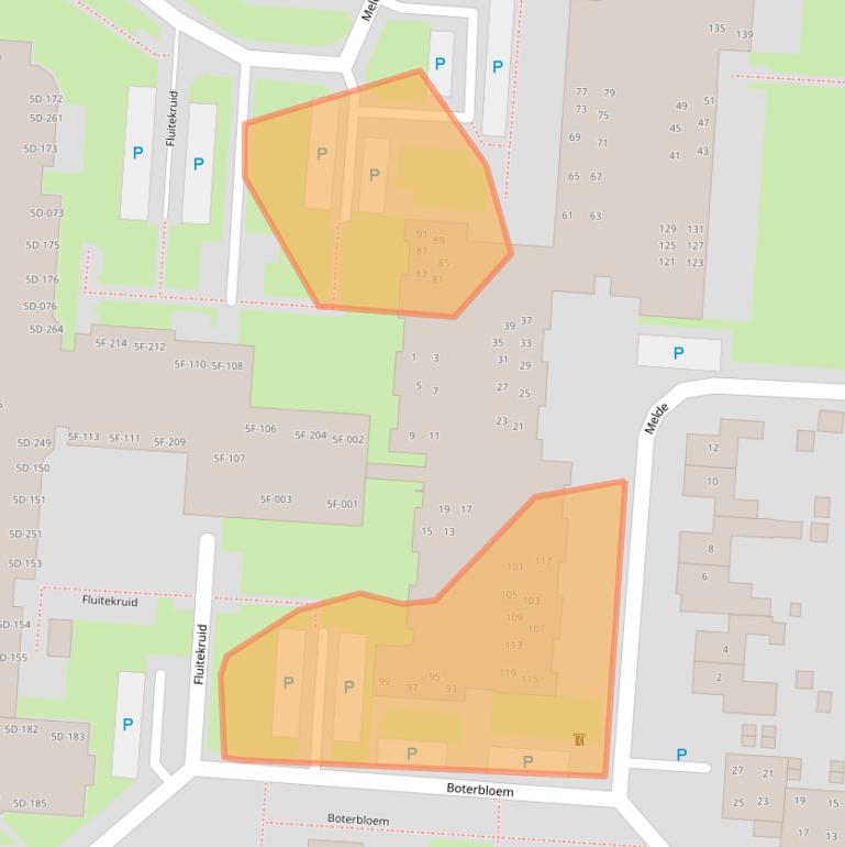 Kaart van postcodegebied 7891DL.