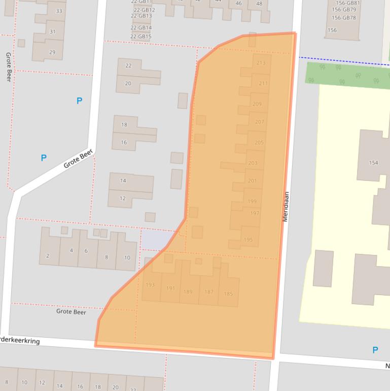 Kaart van postcodegebied 7891EE.