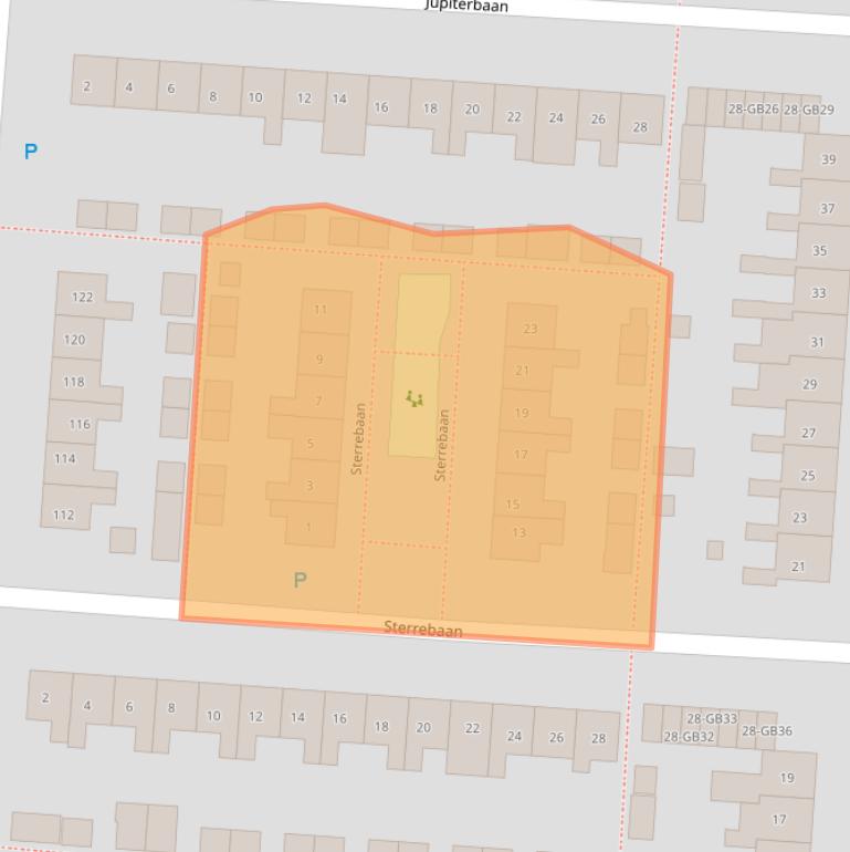 Kaart van postcodegebied 7891EN.