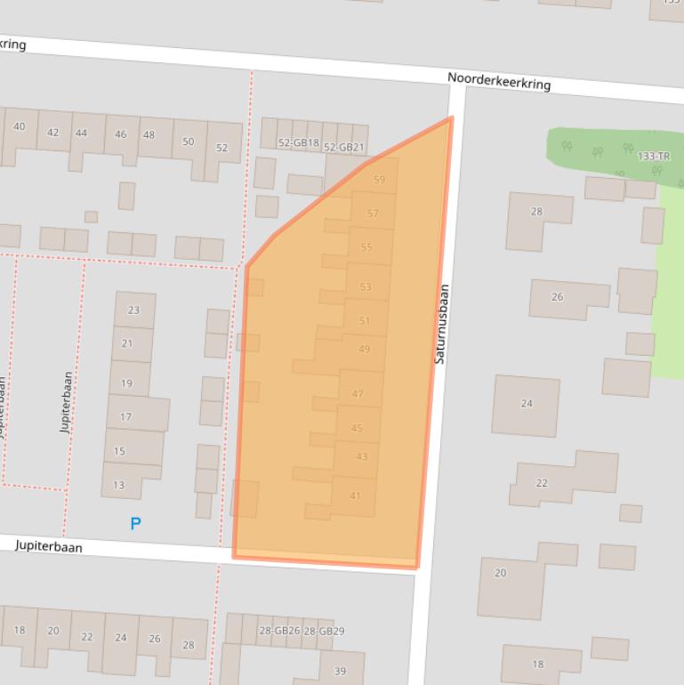 Kaart van postcodegebied 7891ES.