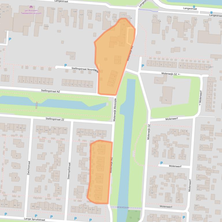 Kaart van postcodegebied 7891HT.