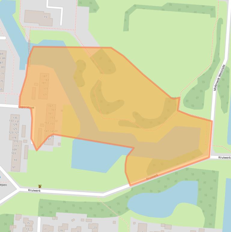 Kaart van postcodegebied 7891JS.