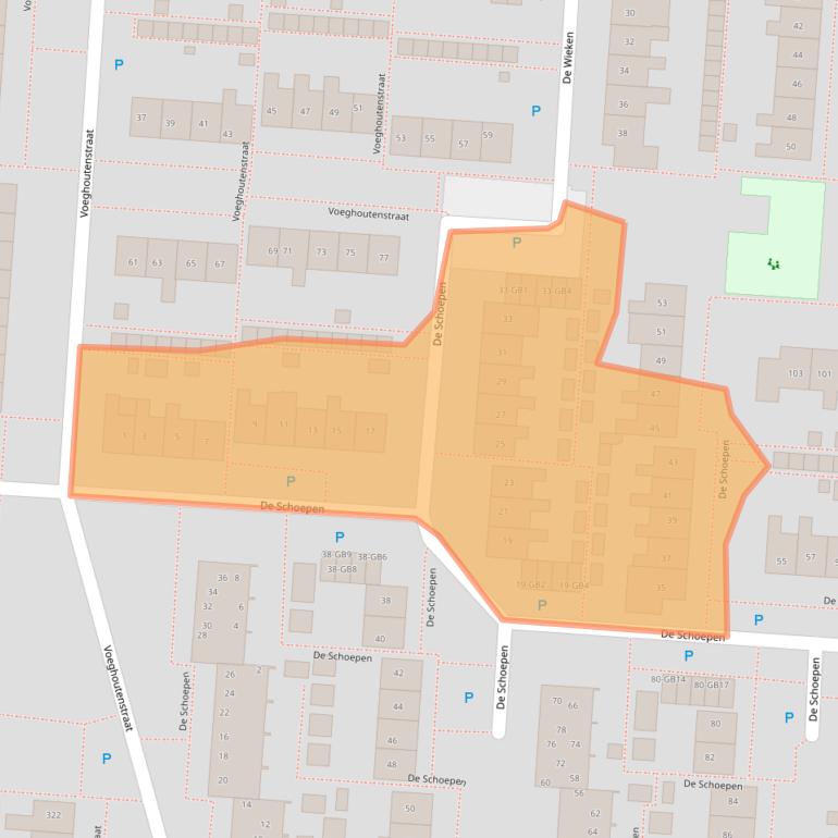 Kaart van postcodegebied 7891KA.