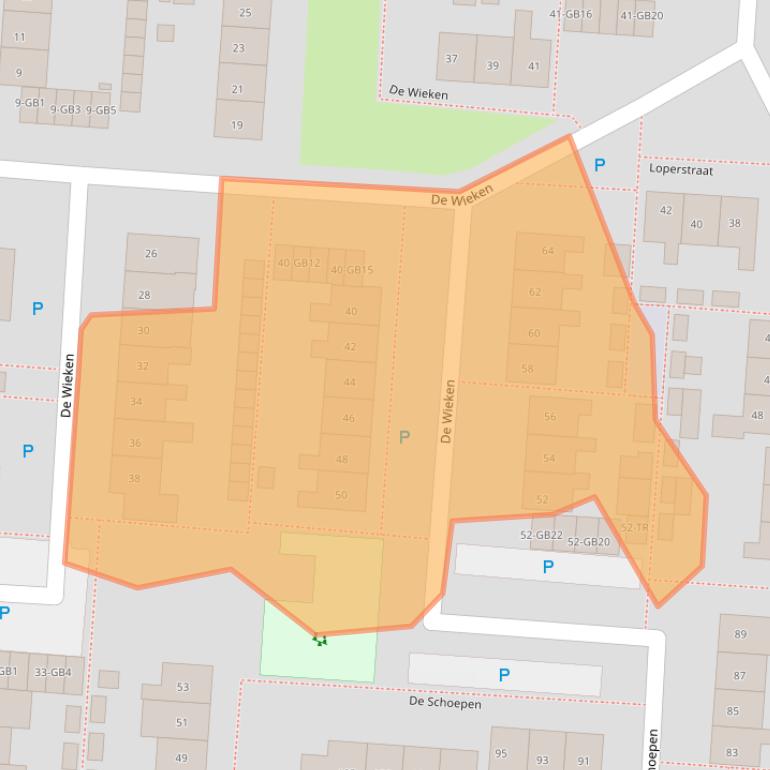 Kaart van postcodegebied 7891KL.