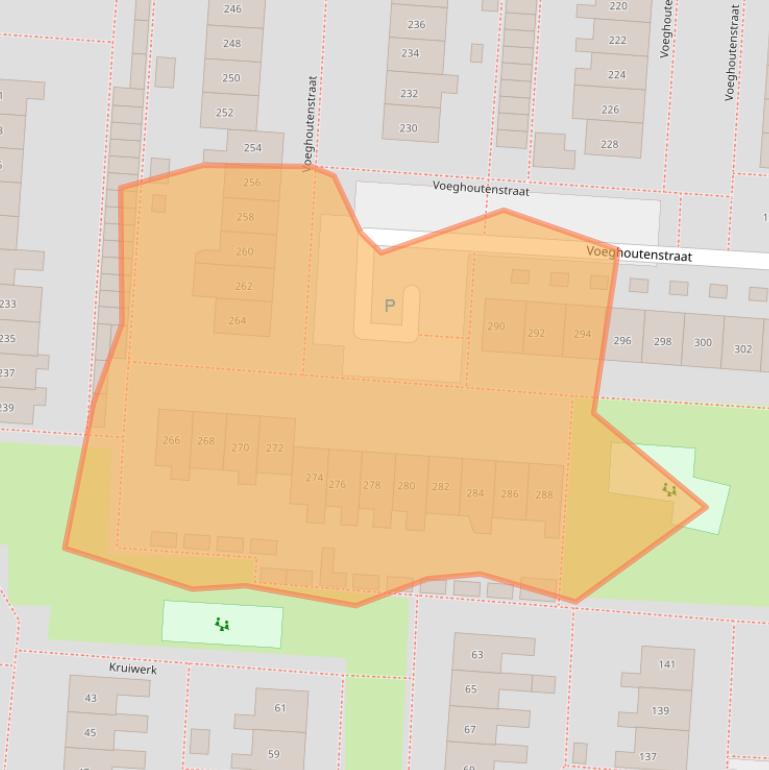 Kaart van postcodegebied 7891LK.