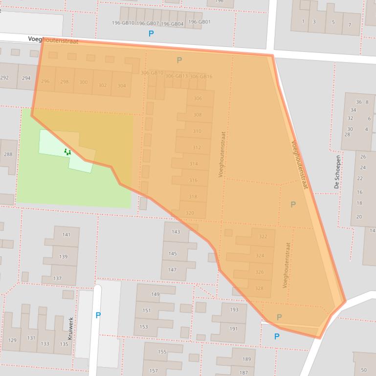 Kaart van postcodegebied 7891LL.