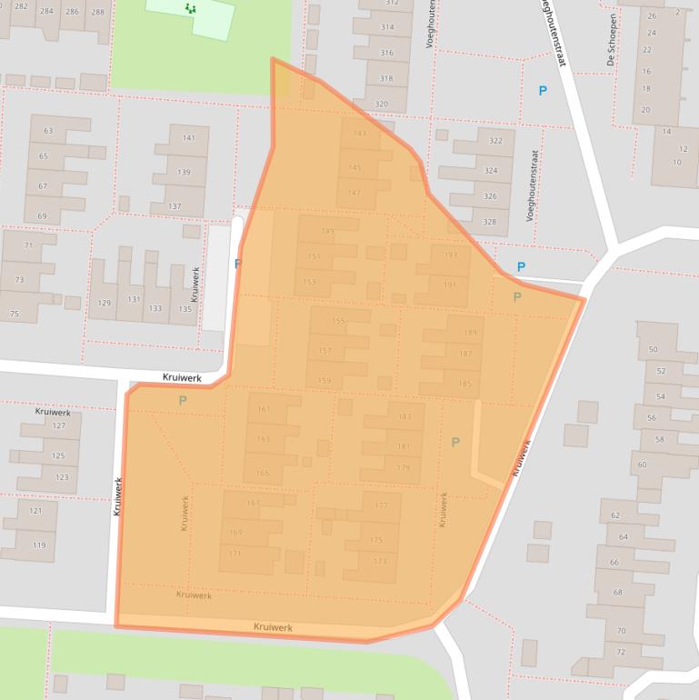 Kaart van postcodegebied 7891MD.