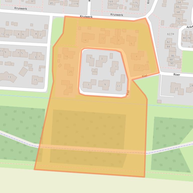 Kaart van postcodegebied 7891MS.