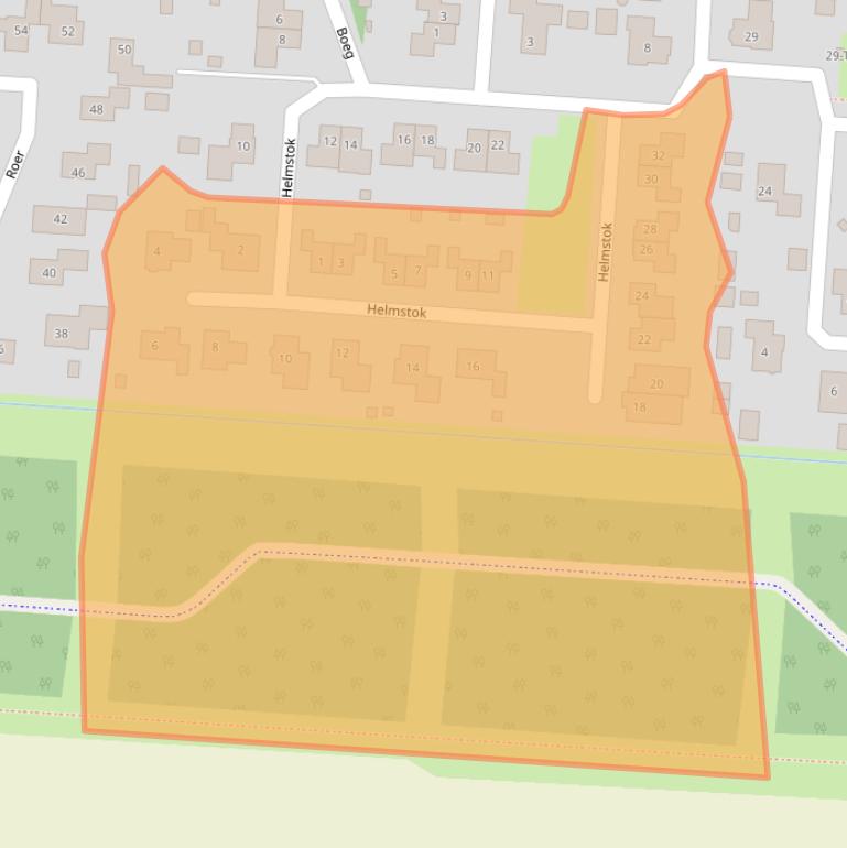 Kaart van postcodegebied 7891MV.