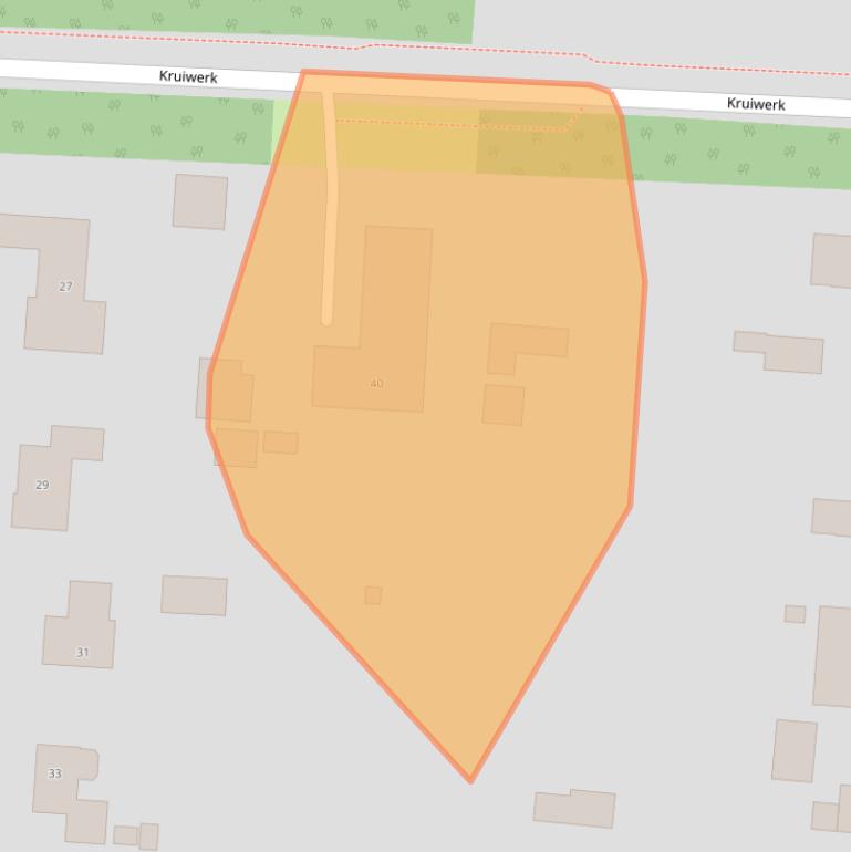 Kaart van postcodegebied 7891MZ.