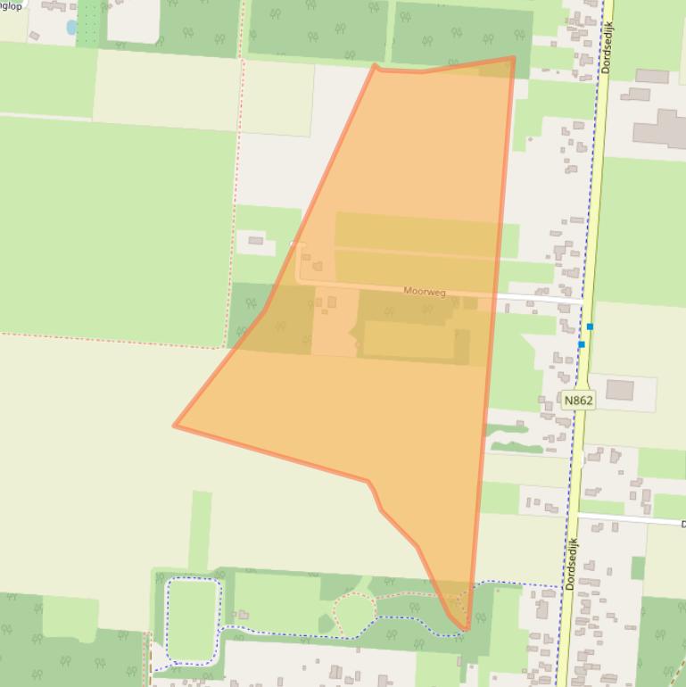 Kaart van postcodegebied 7891NZ.