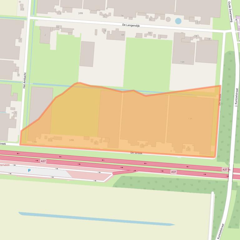 Kaart van postcodegebied 7891TB.