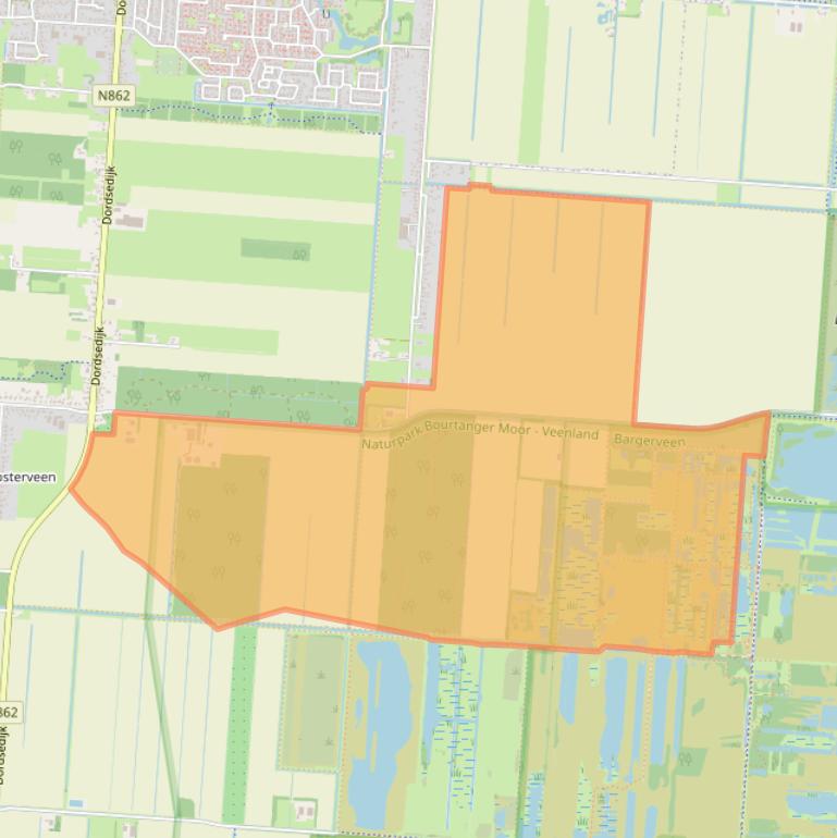 Kaart van postcodegebied 7891TH.
