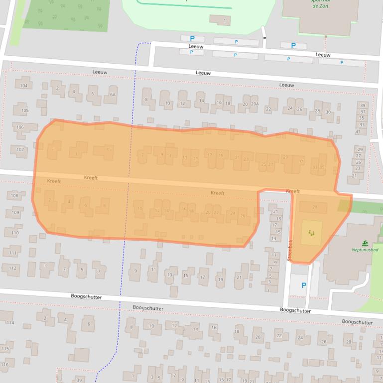 Kaart van postcodegebied 7891TP.
