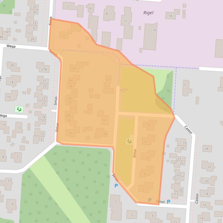 Kaart van postcodegebied 7891VG.