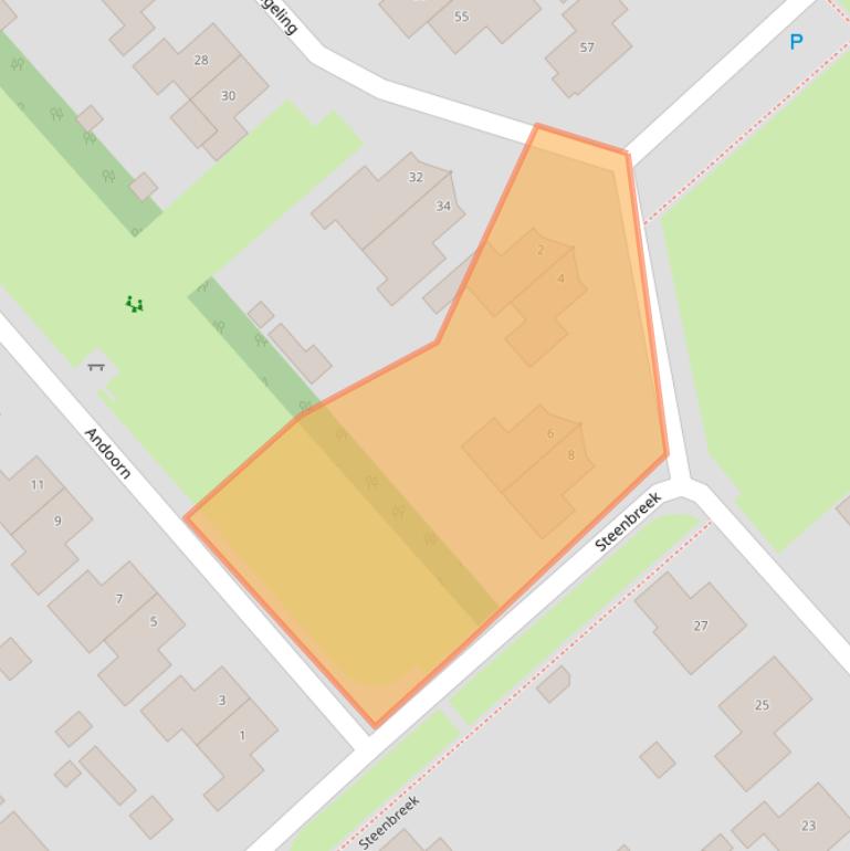 Kaart van postcodegebied 7891WL.