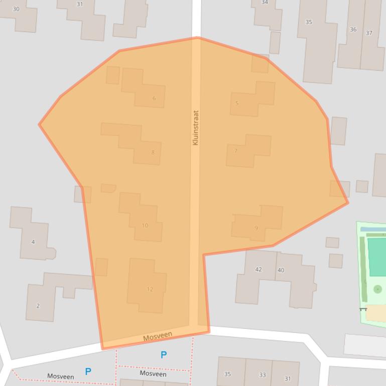 Kaart van postcodegebied 7894EV.