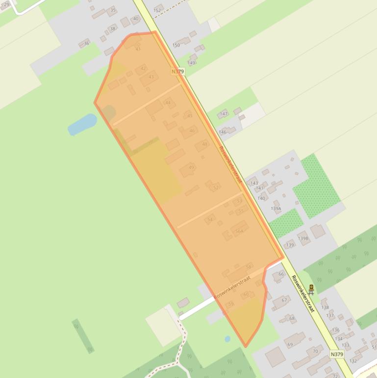 Kaart van postcodegebied 7895AM.