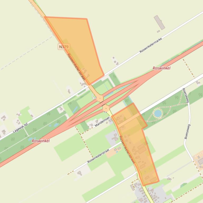 Kaart van postcodegebied 7895AT.