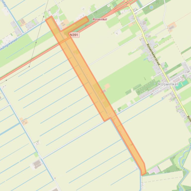 Kaart van postcodegebied 7895TC.