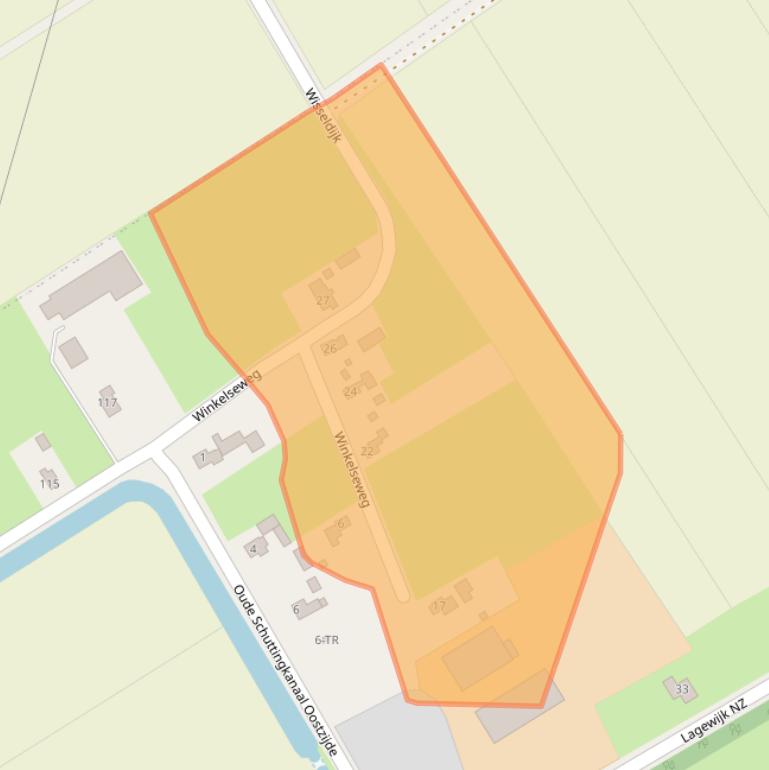 Kaart van postcodegebied 7895TG.