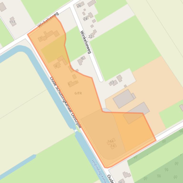 Kaart van postcodegebied 7895TH.